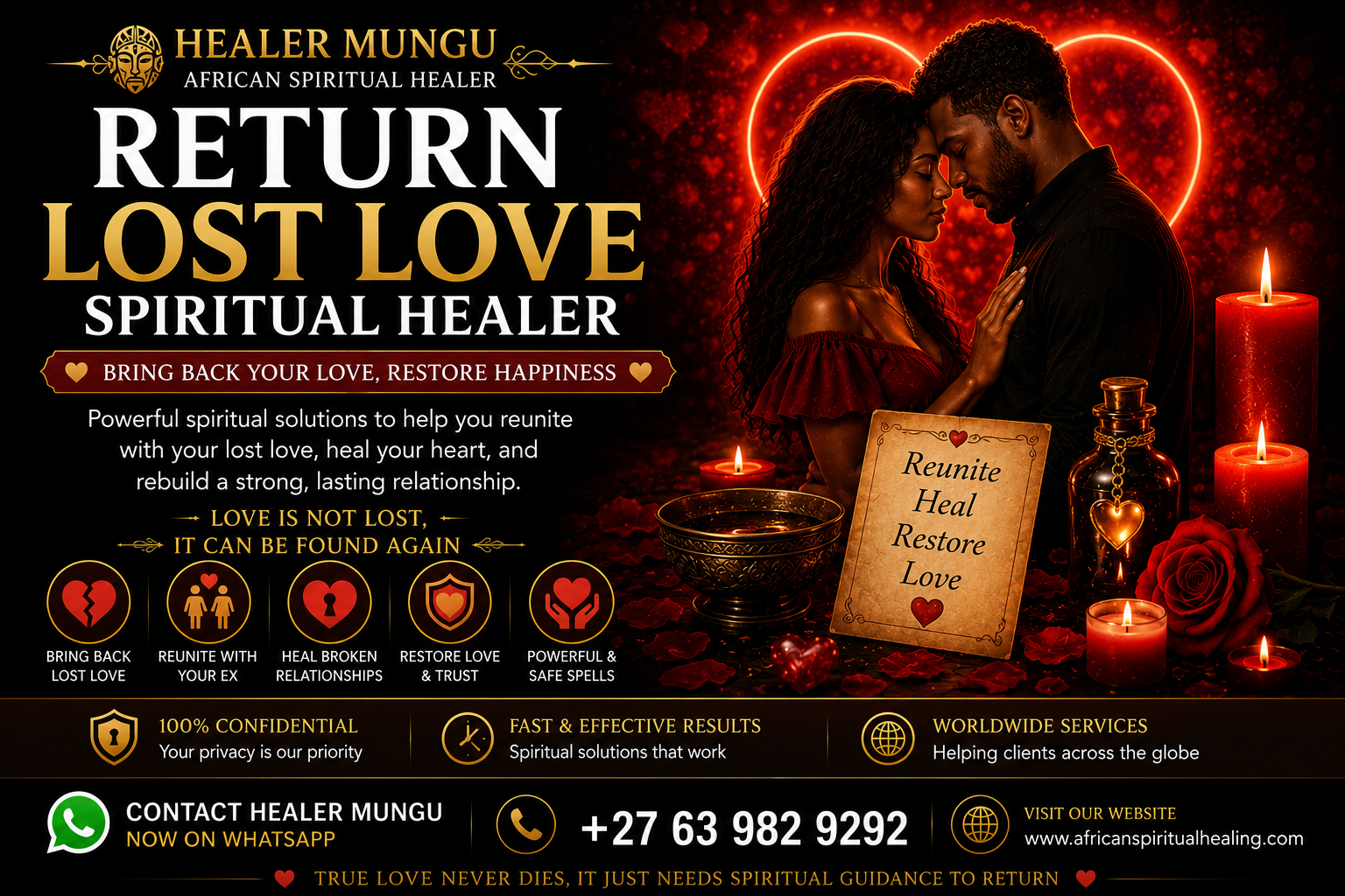 Return Lost Love Spiritual Healer